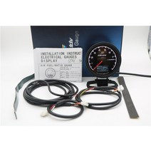 유면계 유량계 7 색 자동차 GReddi LCD 디지털 디스플레이 터보 부스트 수온 오일 온도 오일 프레스 레이싱, speed