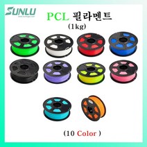 sunlu 3d펜필라멘트(1kg) PCL(저온)필라멘트, 핑크