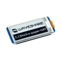Waveshare 2.13inch 전자 종이 모듈 전자 잉크 디스플레이 모자 라즈베리 파이 43제로 2 w 시리즈 250x122 해상도 spi, 씨엔, 검정 흰색