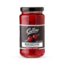 Collins 스템리스 칵테일 체리 통조림, 284g, 1개