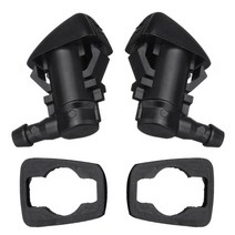 자동차 와이퍼 2pcs 창 앞 유리 물 스프레이 노즐 제트 교체 부품 지프 그랜드 체로키 2005-2018