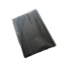 PLA 벌크 빨대 블랙 벤티 0.7 x 25 cm, 1개입, 300개