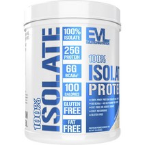 EVLUTIONNUTRITION 아이솔레이트 프로틴 파우더 드링크 믹스 무맛, 1개, 454g
