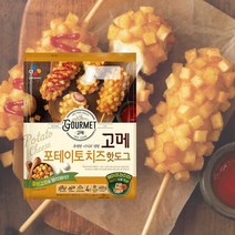 고메 CJ 포테이토치즈 핫도그 400g, 1개