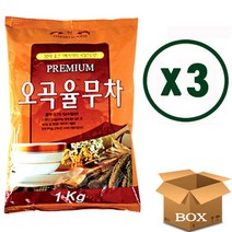 대호 오곡 율무차 1kg X 3개 자판기 믹스 라떼 곡물
