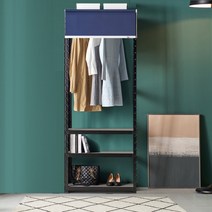 아도라하우스 무볼트 시스템행거2봉+블라인드set 1000x400x2100 4단, 없음/없음/없음