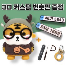 호랑이 캐릭터 차키 스마트키 케이스 기아 현대 쉐보레 귀여운 키커버 홀더