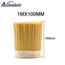 산업용먼지수집기 1M x 70mm 브러시 진공 청소기 조각 기계 집진기 커버 CNC 라우터용, 1Mx100mm Yellow