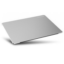 컴섬 알루미늄 마우스패드 CS-AL300, SILVER, 1개