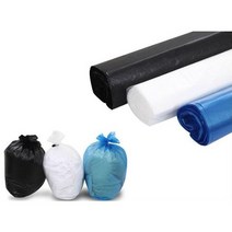 착한패키징 쓰레기봉투 20L ~ 100L (분리수거 비닐 야채봉투), 검정색, 60L 50장