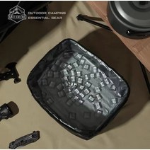 아웃도어 캠핑 장비 수납 가방 휴대용 접이식 램프 난로 피크닉 식기 가방 투인원 아이스백, 절연 스 가방 라이너, 20 인치