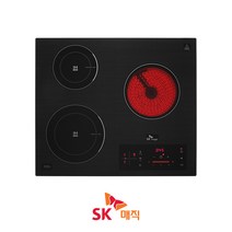 SK매직 하이브리드 3구 전기쿡탑 ERA-BHI30 인덕션 하이라이트 설치요청 빌트인(560x480)