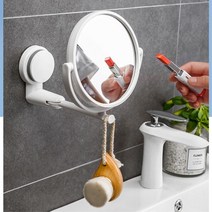 양면 회전 확대 흡착 거울 면도 목욕탕거울 샤워기거울 욕실용거울