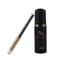 Reign of Beauty 속눈썹 욕 연장 클렌저 익스텐션용 전문 60ml 샴푸 메이크업 먼지 잔여물용 포밍 래쉬 워시