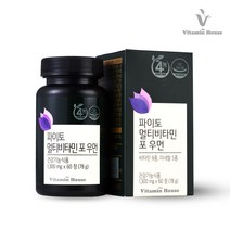 [비타민하우스] 파이토 멀티비타민 포 우먼 / 여성 종합비타민, 60정, 3개