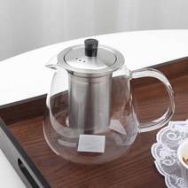 유리 포트 DH-104 1100ml VV 티포트 티팟 내열 주전자, 유리 포트 DH-104 1100ml (154019)