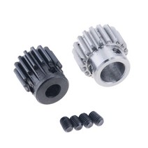 1pc 1mod 1 모듈러스 기어 랙 기어 피니언 1mod 15t 18t 모터 피니언 기어 보어 6810mm 45 스틸 cnc 기어, 15개의 이 6mm