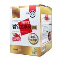 범일 고추장, 17kg, 4개