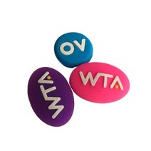 댐프너 테니스 호주 open us 오픈 라켓 쇼크 업소버 진동 댐퍼 진동을 줄이기위한, 1pcs-핑크