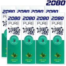 애경 2080 베이킹소다 치약 레몬향 120g 8개 레몬향 민트향 택1, 2080베이킹소다 민트향 8개