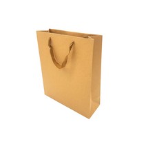 무지 크라프트 종이 선물백 세로형 대, 4개