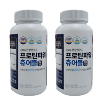 단백질 보충제 프로틴 파워 츄어블 츄어블정 140정X2개, 140정2병