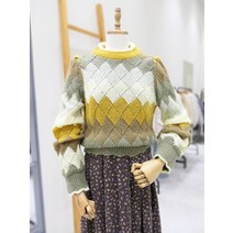 [써스데이아일랜드] 스트라이프 조직 변형 풀오버 T218MSW238W(1272191)