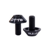 ZTTO-로드 바이크 C 브레이크 캘리퍼 볼트 병 케이지 나사 초경량 AL7075 자전거 키트 105 부품, 2pcs Black