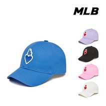MLB키즈 하트 로고 볼캡 (5color)