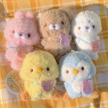 꼬꼬마 동물유치원 키링 에어팟 미니 병아리 하프물범 곰 인형 키링 5종류