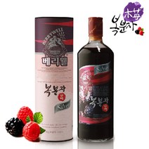 고창선운산농협 베리웰 복분자진액 실버 700ml 1병 지관 고창복분자생과로 생산 명절 선물