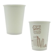 12온스 테이크아웃 커피 카페 종이컵 1000개, 12온스 인쇄 종이컵(백뉴욕)