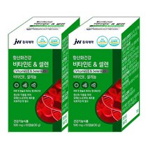 JW중외제약 항산화건강 비타민E & 셀렌 60정, 2개
