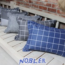 노블렌 국내산 베개 커버 40x60xm 기숙사 베개 캠핑 팬션 요양원 베개 여분 배게