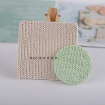 실리콘몰드 슈가크래프트 베이킹 니트 짜임 겨울, E