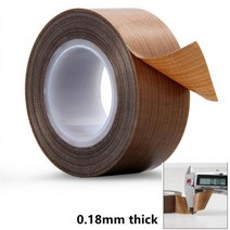 10M 고온 테이프 300 학위 천으로 온도 단열 방수 접착 PTFE 씰링 기계 자기, [02] 0.18mm, [01] 5mm, 02 0.18mm_01 5mm