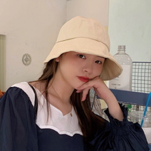 보슈 여성 봄 여름 벙거지 벨크로 버킷햇 보넷 모자 자외선차단 G4-10