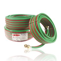 홍일산업 쌍줄호스 5mm x 10M 쌍호스 용접 산소