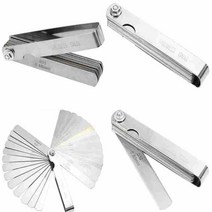 두께게이지 틈새게이지 필러게이지 간극 32매 휠라게이지 필라 틈새측정, 단품