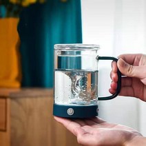토네이도텀블러 전동쉐이커 자동회전머그컵 USB 충전식 배터리 350ML 게으른 컵 커피 우유 높은 붕 규산염, 01 301-400ml