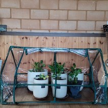 소형 조립식 미니비닐하우스 온실 다육이 원형투명PVC, 4번