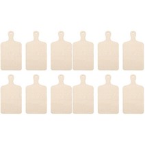 나무도마 미니 커팅 목재 나무 보드 매력적인 공예품 치즈 핸드 세트 미완성 공예 서빙, 01 Wood color