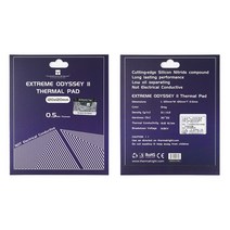 도착 Thermalright 극단적 인 오디세이 II 열 패드 14.8w/mk 노트북 통합 칩 비디오 메모리 변비 120x120MM, 120x120x0.5MM
