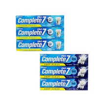메디안 컴플리트프로 7 치약 120gX3개입 2개선택 토탈케어, (120g x3개입) 딥클린+파워프레쉬