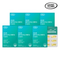 [KT알파쇼핑]서울랩스 초임계 알티지 오메가3 트리플케어 1 050 mg x 30캡슐 6박스, 상세페이지참조