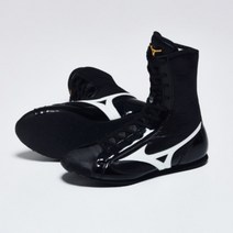 미즈노 복싱화 미드 블랙 레슬링화 권투화 격투화 MIZUNO FINISHER MID