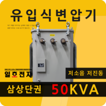 일호전자 유입식 변압기 50KVA 삼상 단권 380V 220V 정전압 변압기 전기 기름 저소음 서지 저진동 산업용 공업용 주문 제작, 50KVA 삼상 단권 220V-380V