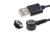 1세트 8.5MM 직경 마그네틱 포고 핀 커넥터 남성 여성 극 방수 IPX7 Pogopin 보드 와이어 전원 충전 3A, 90 degree Cable