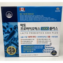 락토 프로바이오틱스 5000 플러스 (500mg x 60캡슐 x 2), 2개, 60정
