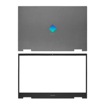 HP Omen 15-EN 15-EK 15-EN0013DX TPN-Q236 노트북 케이스 LCD 후면 커버 전면 베젤 하단 상단 하우징 뚜껑, Gray AB Case